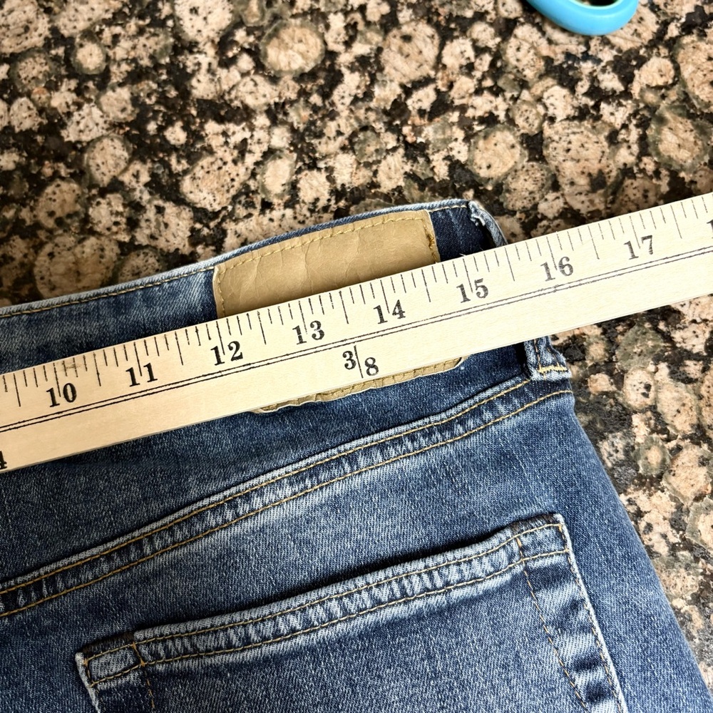 NWT American Eagle Stacked Skinny Flex Men’s Denim Blue Jeans Size 33x34 - Picture 3 of 6